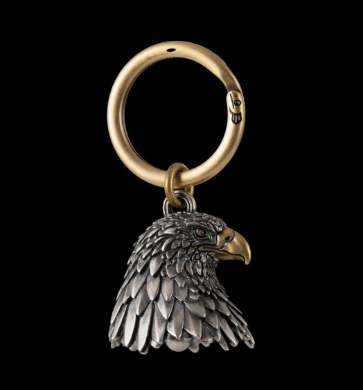 Nature Brass Bell - Dragon and Eagle