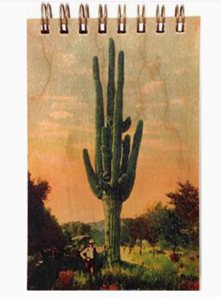 Handmade Wood Printed Notepads