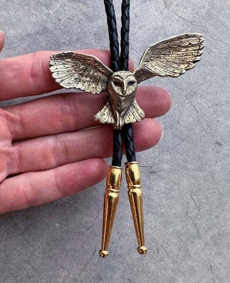 Owl Bolo Tie