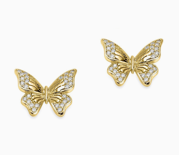 Butterfly Stud Earrings