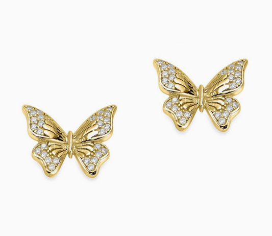 Butterfly Stud Earrings