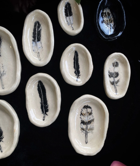 Feather Ritual Dish