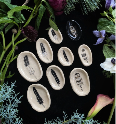 Feather Ritual Dish