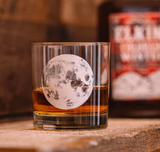 Nature Printed Whiskey Glasses