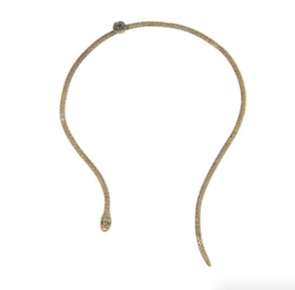 Reclaimed Metal Necklace | Hard Snake Choker