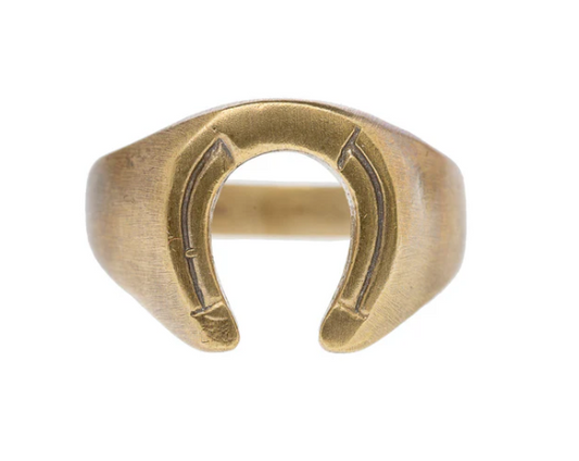 Reclaimed Metal Ring | Lucky Horseshoe