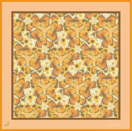 Silk Nature Printed Scarf and Bandana Collection