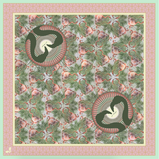 Silk Nature Printed Scarf and Bandana Collection