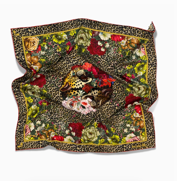 Silk Nature Printed Scarf and Bandana Collection