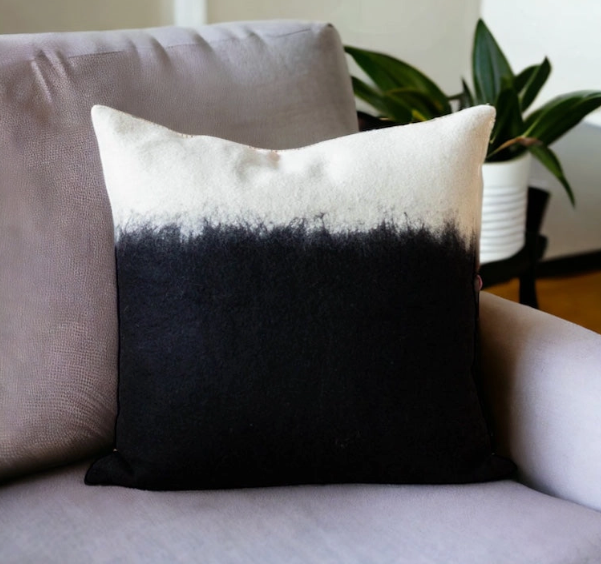 Felted Wool Throw Pillow Collection