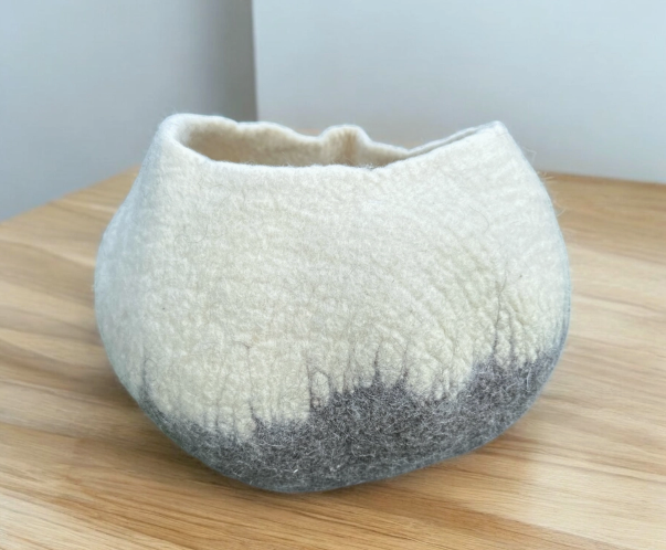 Felted Wool Basket Collection