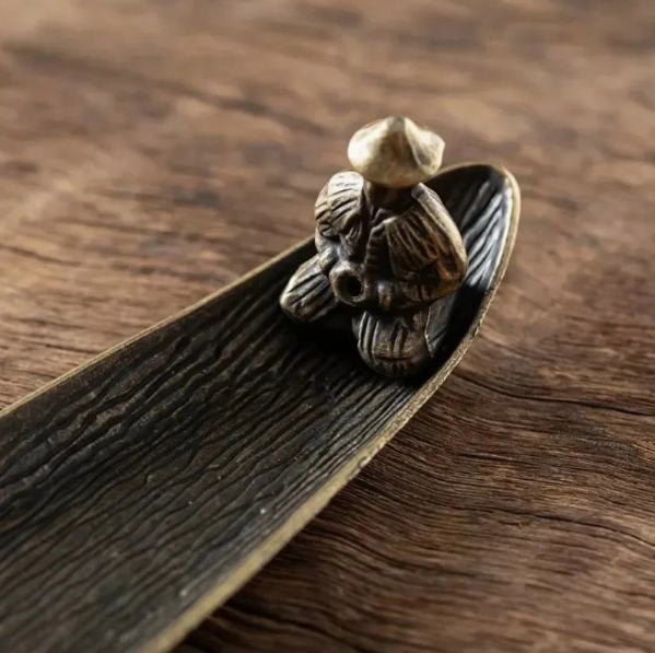 Fishing Boat Incense Burner