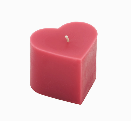 Heart Beeswax Candles