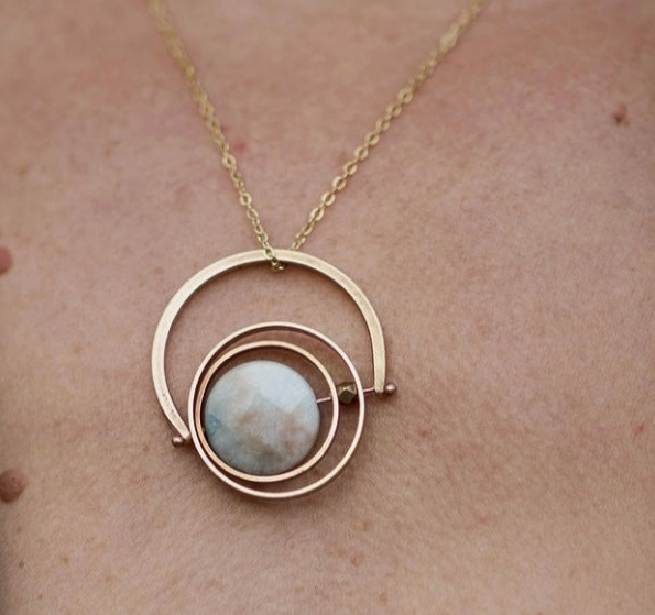 Chic Brass Necklace Collection