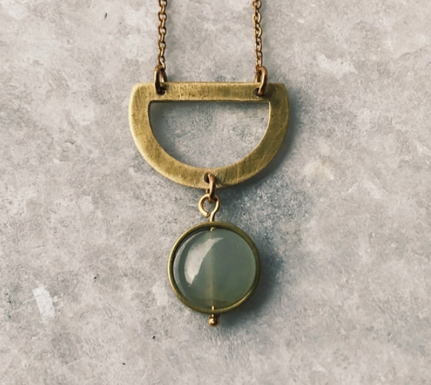 Chic Brass Necklace Collection