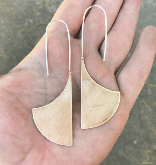 Chic Brass Earring Collection