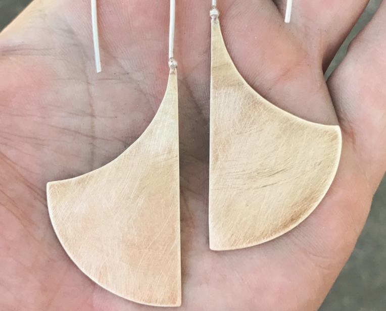 Chic Brass Earring Collection