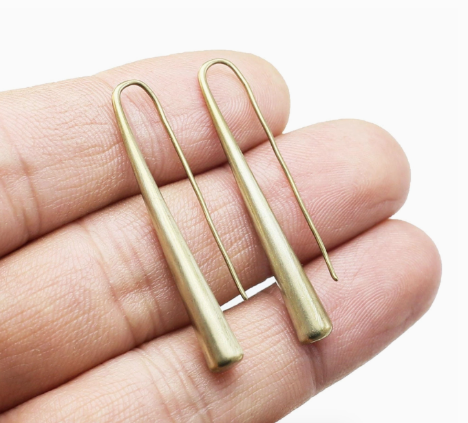 Chic Brass Earring Collection
