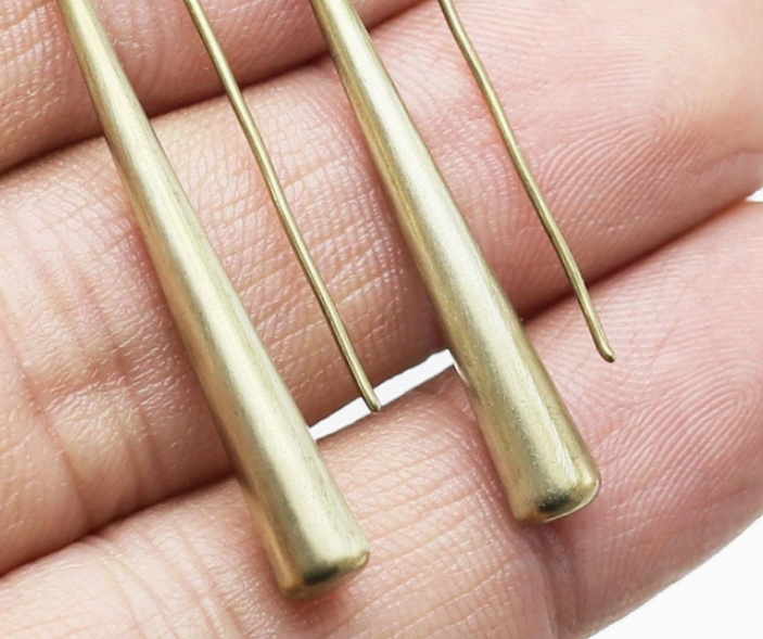 Chic Brass Earring Collection