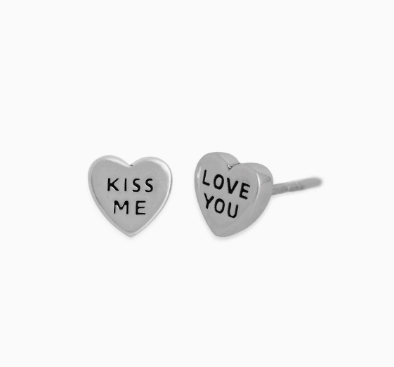 Loving Heart Studs Collection