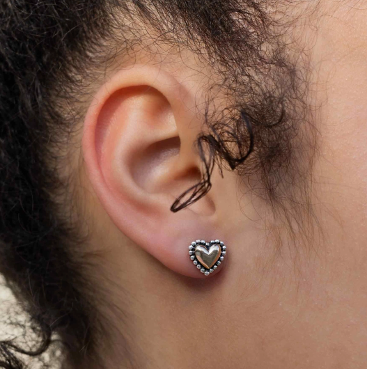 Loving Heart Studs Collection