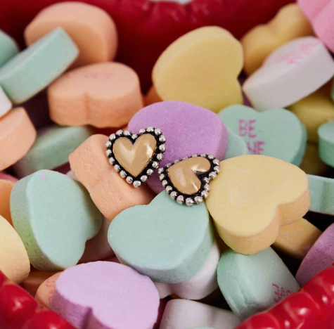 Loving Heart Studs Collection