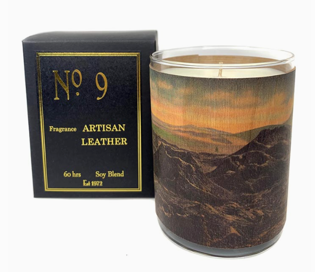 Wood Printed Vessel Candles