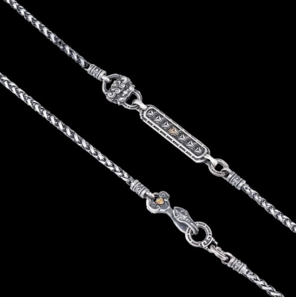 Nature Artist Mens Silver Chain Collection