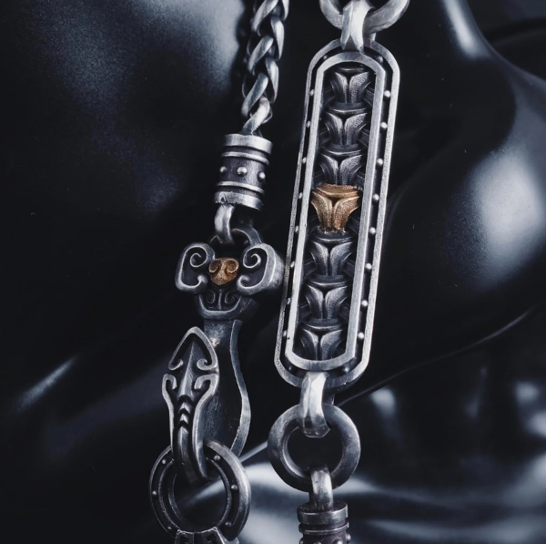 Nature Artist Mens Silver Chain Collection
