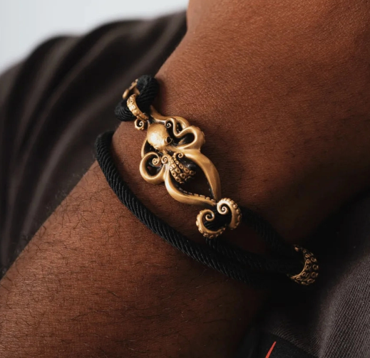 Nature Inspired Leather and Rope Bracelet Collection