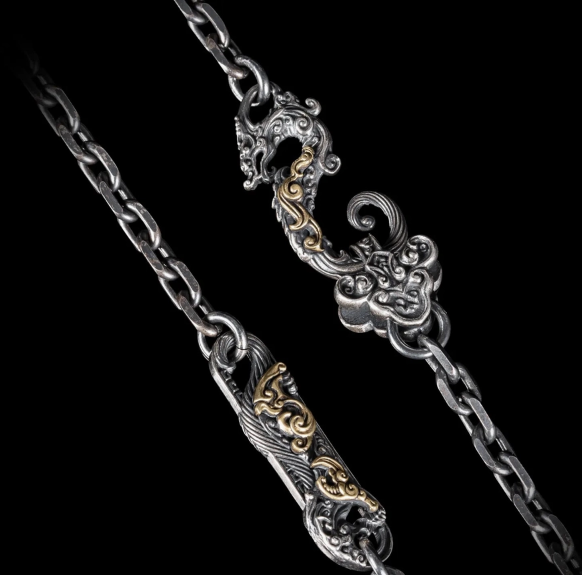 Nature Artist Mens Silver Chain Collection