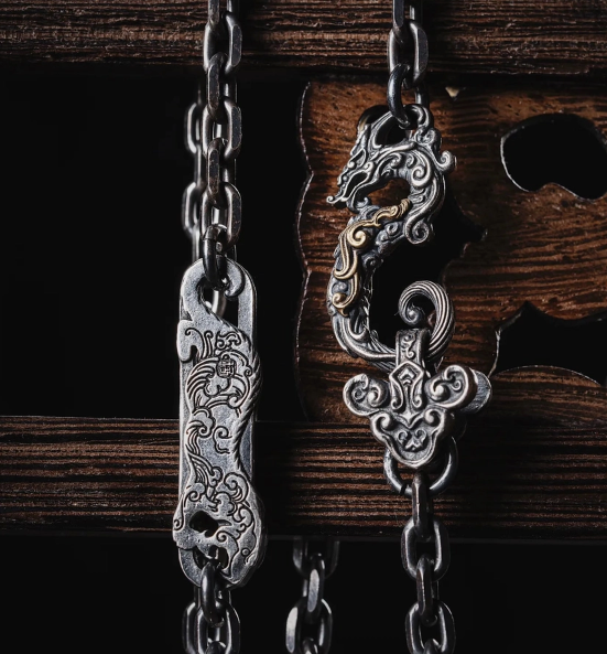 Nature Artist Mens Silver Chain Collection