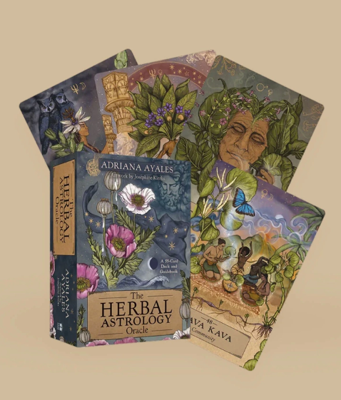 Herbal Astrology Oracle Deck and Guidebook