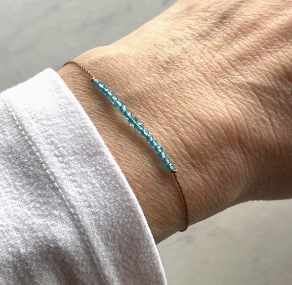 Gemstone Minimalist Bracelets