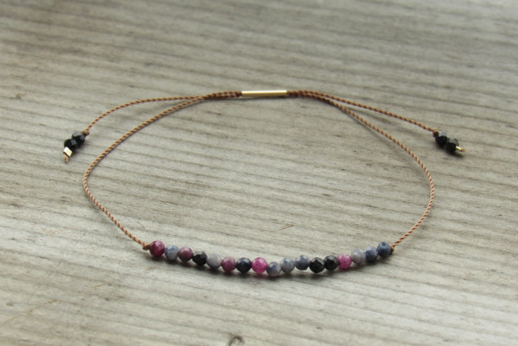 Gemstone Minimalist Bracelets