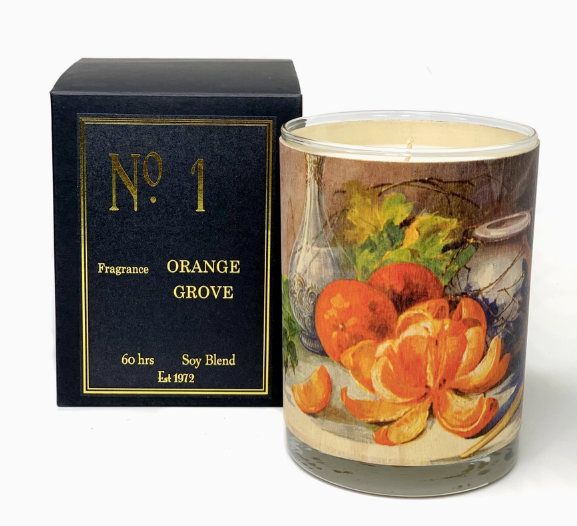 Wood Printed Vessel Candles