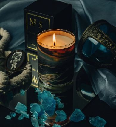 Wood Printed Vessel Candles