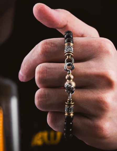 Nature Inspired Leather and Rope Bracelet Collection