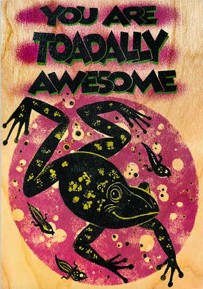 Magical Handmade Wooden Greeting Cards