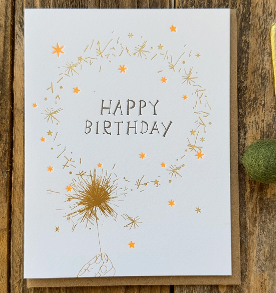 Letter Pressed | Birthday Cards