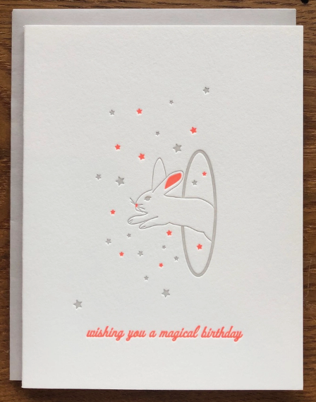 Letter Pressed | Birthday Cards