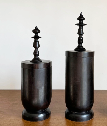Ebony Wood Vessel Collection