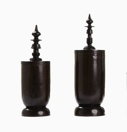 Ebony Wood Vessel Collection