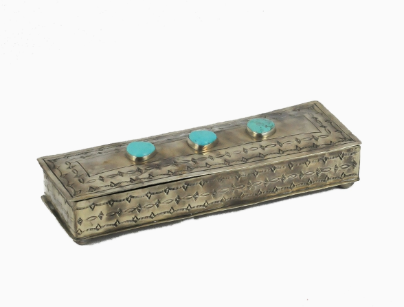 Rustic Silver Stamped Box Collection