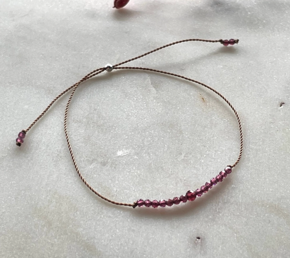 Gemstone Minimalist Bracelets