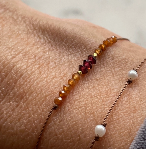 Gemstone Minimalist Bracelets