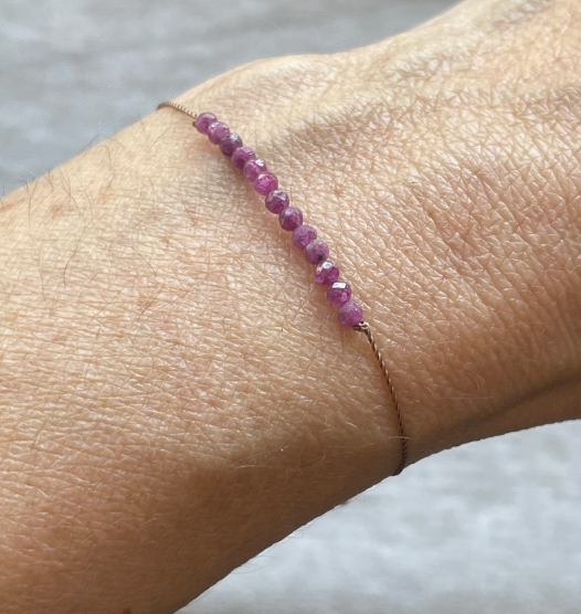 Gemstone Minimalist Bracelets