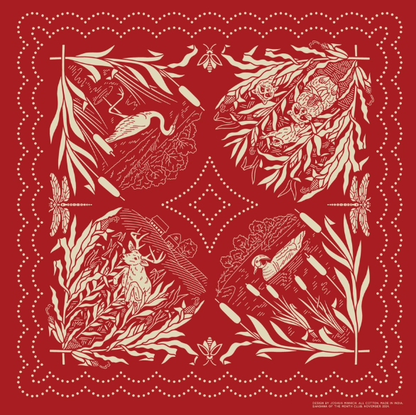 Cotton Print Bandana Collection