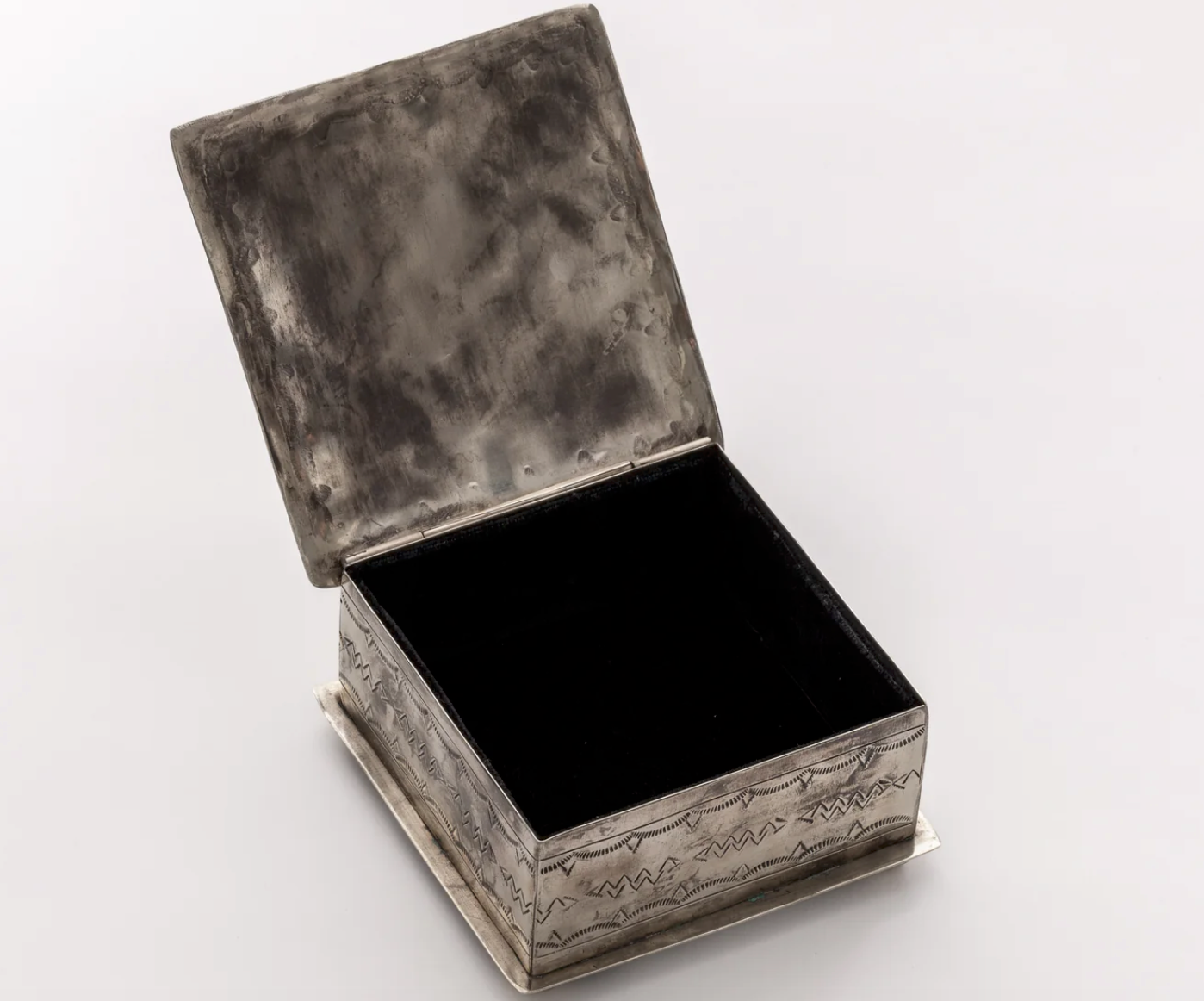 Square Box - Small Turquoise