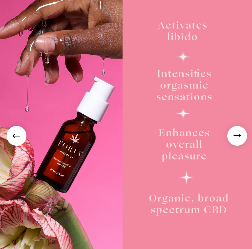 Awaken Arousal Oil with CBD